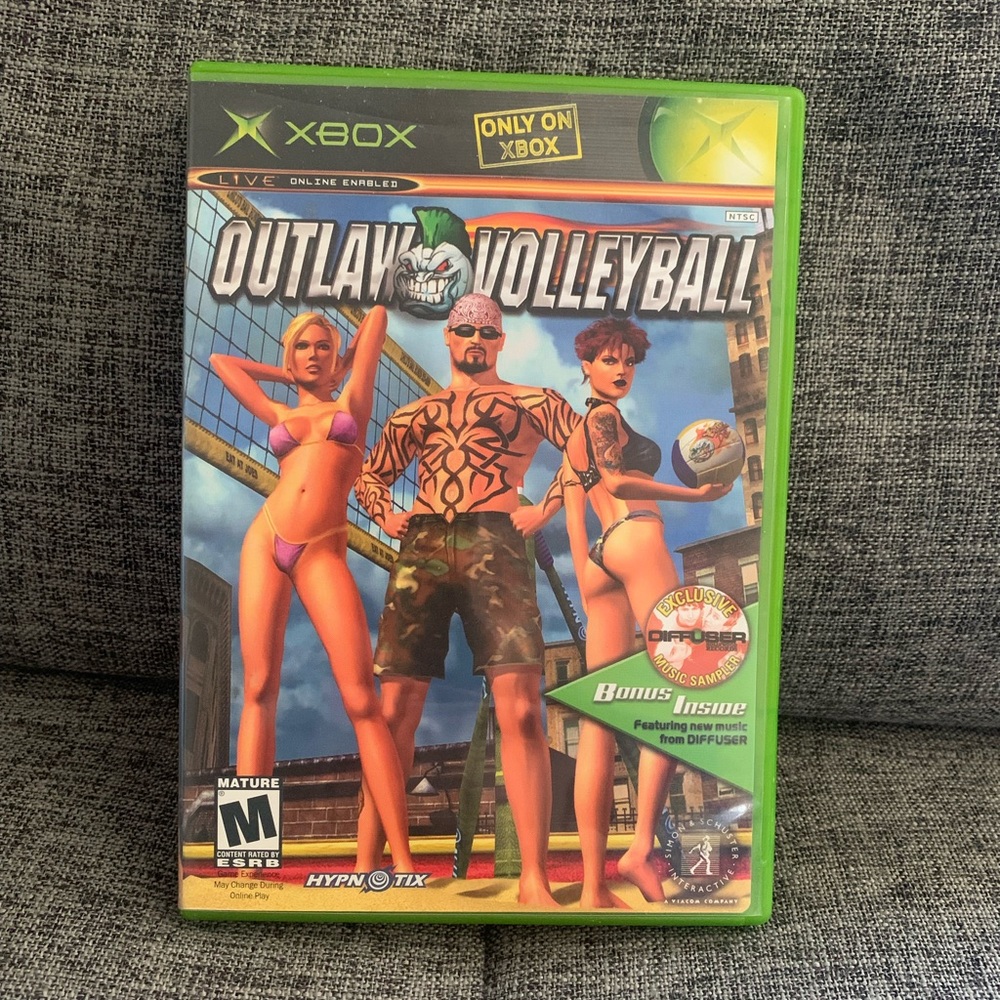 OUTLAW VOLLEYBALL Microsoft X-Box Game